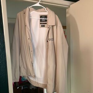 Volcom Men's Beige Windbreaker